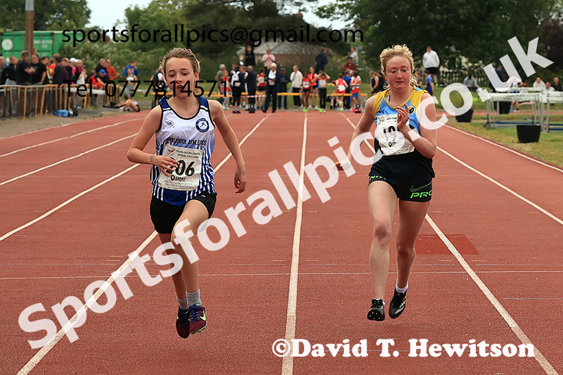 The 100 metres, 2025 NEGP No 3, Monkton. Photo: David T. Hewitson/Sports for All Pics